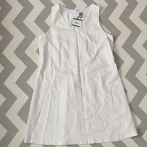 ANNE KLEIN White Sleeveless Dress Size Women L New with Tag (See all pics)
